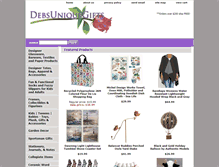 Tablet Screenshot of debsuniquegifts.com